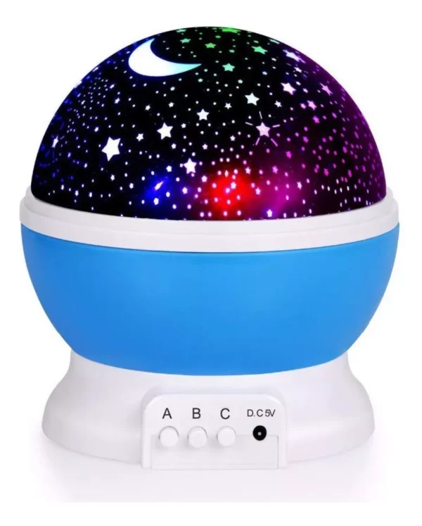 Luminária Projetor Estrela 360º Galaxy Abajur Mesa Infantil - Image 2
